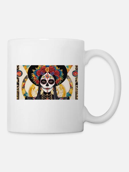 LA CATRINA DELUXE - Mug - white