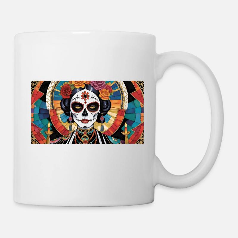 LA CATRINA DELUXE - Mug blanc - blanc