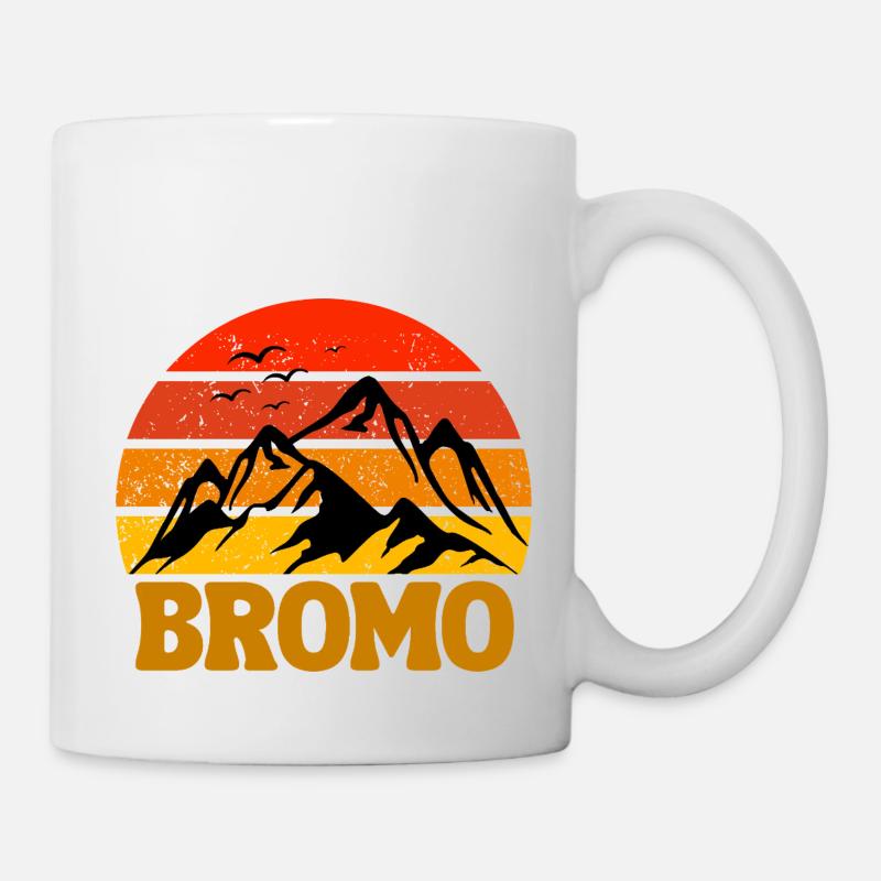 Mount Bromo, Indonesia - Mug - white