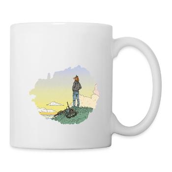 Le jeune Renard - Mug blanc - blanc - Droite