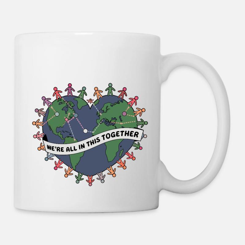 We’re All in This Together - Global Unity - Mug - white
