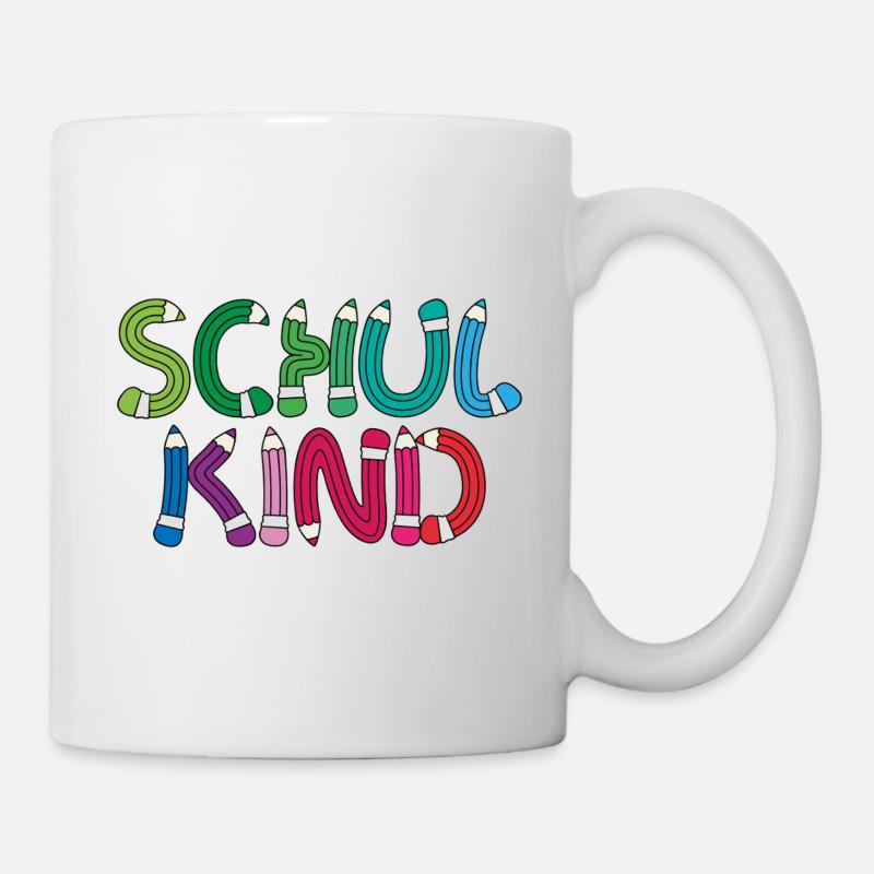 Schulkind 2026 Schule Einschulung Schulanfang - Tasse - Weiß