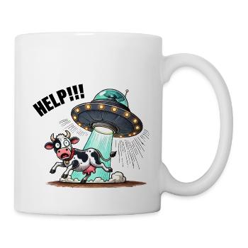 UFO cow - Mug - white - Right