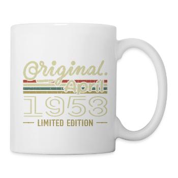 April 1958 67th Anniversary Gift April 1958 - Mug - white - Right