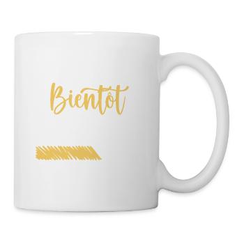 bientôt cousin veuillez patienter - Mug blanc - blanc - Droite