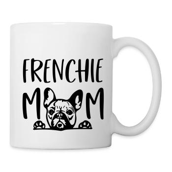 frenchie mom - Mug - white - Right