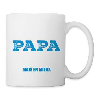 papa médecin - cadeau fête des pères - Mug blanc - blanc - Droite