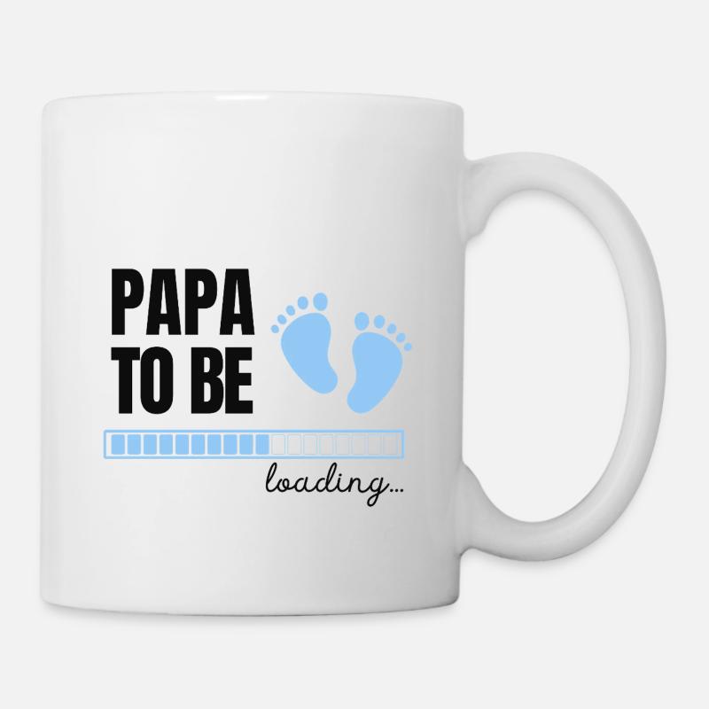Papa to be - boy - Mug - white