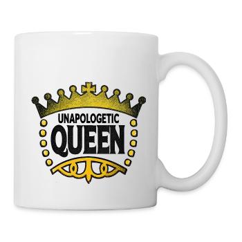 Unverfrorene Königin - Tasse - Weiß - Rechts