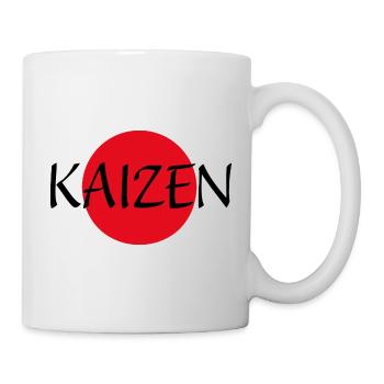 Kaizen - Changer pour le mieux - Mug blanc - blanc - Droite