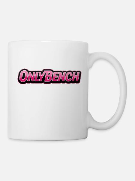 onlybench pink - Tasse - Weiß