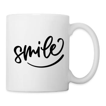 smile - Tasse - Weiß - Rechts