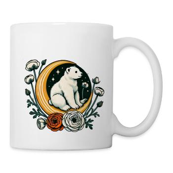 Panda Bear Moon - Mug - white - Right