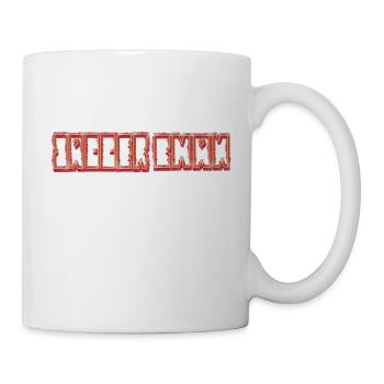 JaggerChan Lettrage Dick rouge - Mug blanc - blanc - Droite