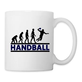 Handball Evolution Sport Fun - Mug - white - Right
