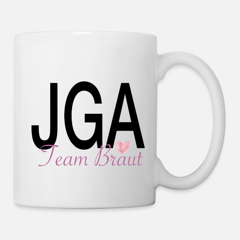 JGA Team Braut - Tasse - Weiß