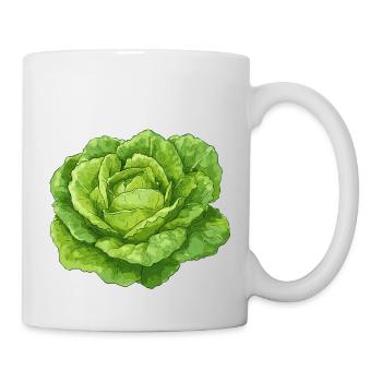 Salade - Mug blanc - blanc - Droite