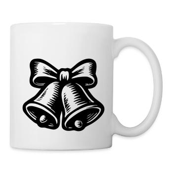 Cloche de Noel - Mug blanc - blanc - Droite