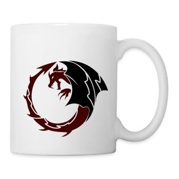 dragon - Tasse - Weiß - Rechts