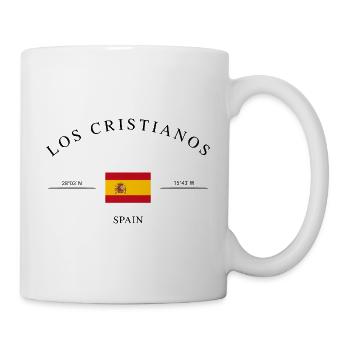 Los Cristianos Tenerife – Holiday Souvenir - Mug - white - Right