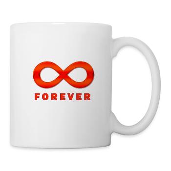 Infini et design perpétuel - Mug blanc - blanc - Droite