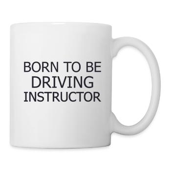 Instructeur de conduite Born To Be Drive Tutor - Mug blanc - blanc - Droite