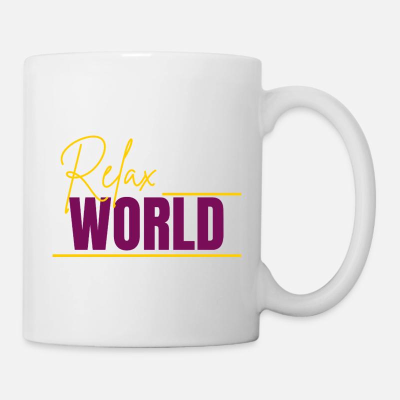 Le monde de la détente - Mug blanc - blanc