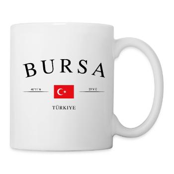 Bursa Türkiye – Holiday Souvenir &amp; Gift - Mug - white - Right