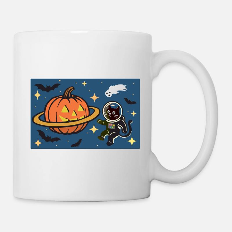 Halloween planet - Mug - white