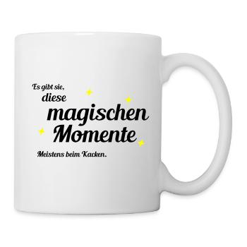 Magische Momente - Tasse - Weiß - Rechts