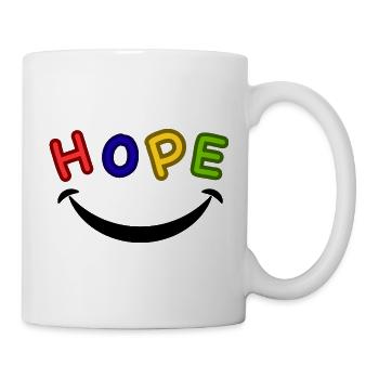 HOPE - Tasse - Weiß - Rechts