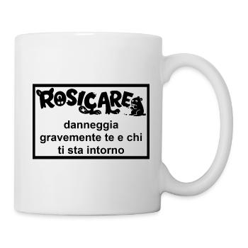 Design Humor Rosicone - Tasse - Weiß - Rechts