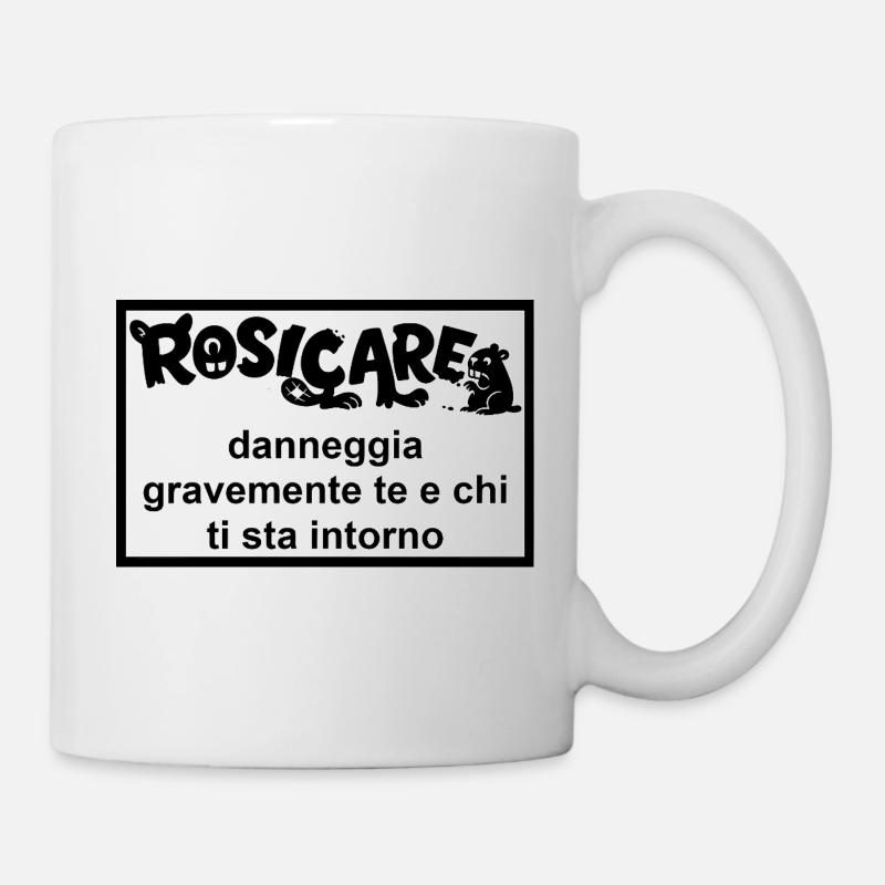 Design Humor Rosicone - Tasse - Weiß