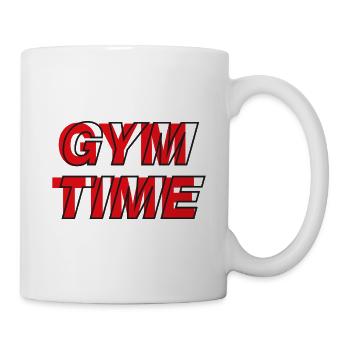 Temps de gym - Mug blanc - blanc - Droite