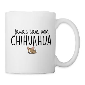 Chihuahua Humor Niedlicher lustiger Satz - Tasse - Weiß - Rechts