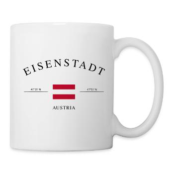 Eisenstadt Austria – Holiday Souvenir & Gift - Mug - white - Right