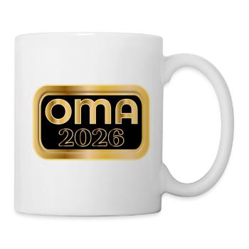 GRANDMA 2026 BABY ANNOUNCEMENT - Mug - white - Right