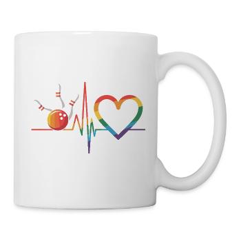 Bowling - Mug blanc - blanc - Droite
