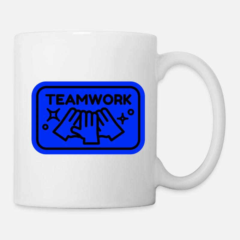 Symbol of Team Collaboration - Mug - white