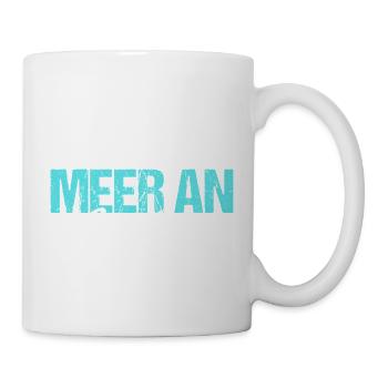 Meer An Kopf Aus Nordsee Hamburg Norddeutsch Küste - Tasse - Weiß - Rechts