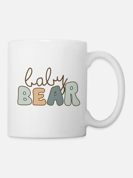 baby bear – Pastell Schriftzug - Kop/krus - hvid
