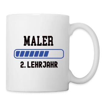 Training Painter 2nd year Painting Apprenticeship - Mug - white - Right