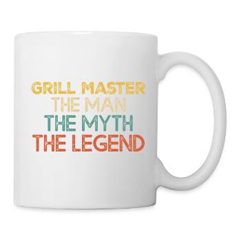 Grill Master Legend Quote - Mug - white - Right