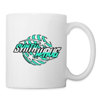 Synth Wave Synthesizer  - Tasse - Weiß - Rechts