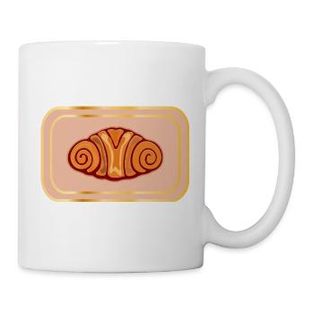 FRANZBRÖTCHEN HAMBURGERIN DE HAMBOURG - Mug blanc - blanc - Droite