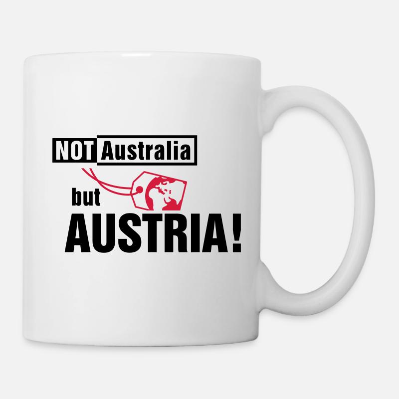 Not Australia but Austria - Mug - white