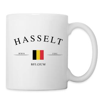 Hasselt Belgien – Urlaub Souvenir & Geschenk - Tasse - Weiß - Rechts