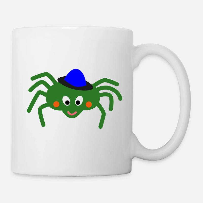 Clownspinne - Tasse - Weiß