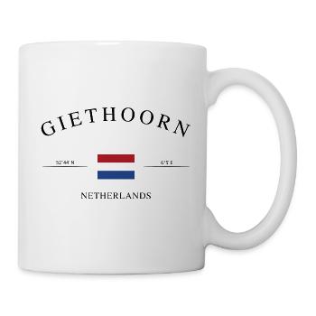 Giethoorn Netherlands – Holiday Souvenir & Gift - Mug - white - Right