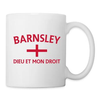 Barnsley emblem England flag - Mug - white - Right